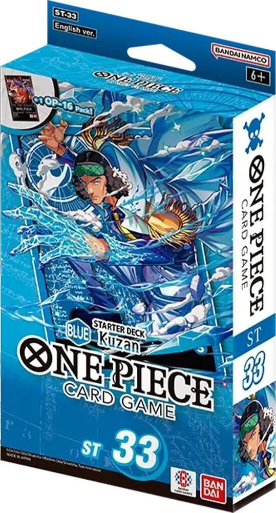 One Piece Card Game: Starter Deck  – Blue Kuzan  [ST-33]