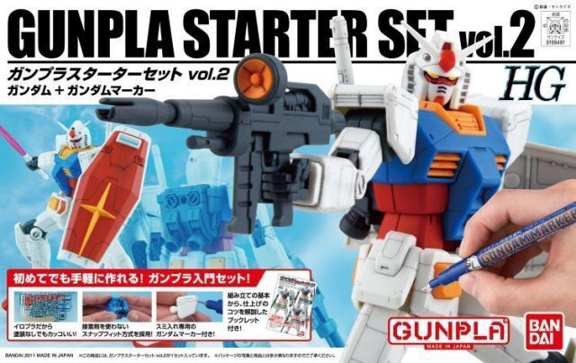1/144 HG GUNPLA STARTER SET vol.2 Model Kit