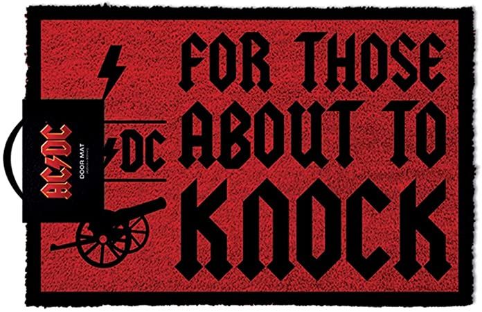 ACDC - About to Knock Doormat