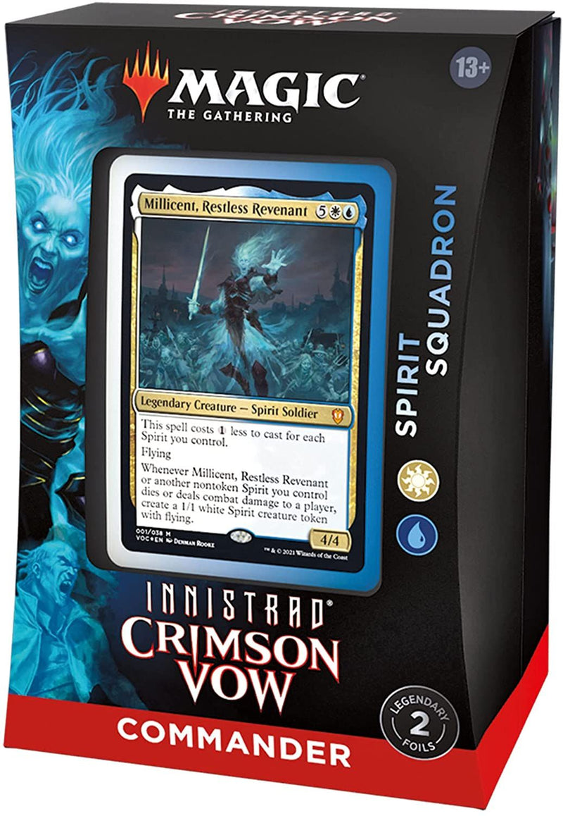 Magic the Gathering: Innistrad Crimson Vow - Spirit Squadron Commander Deck