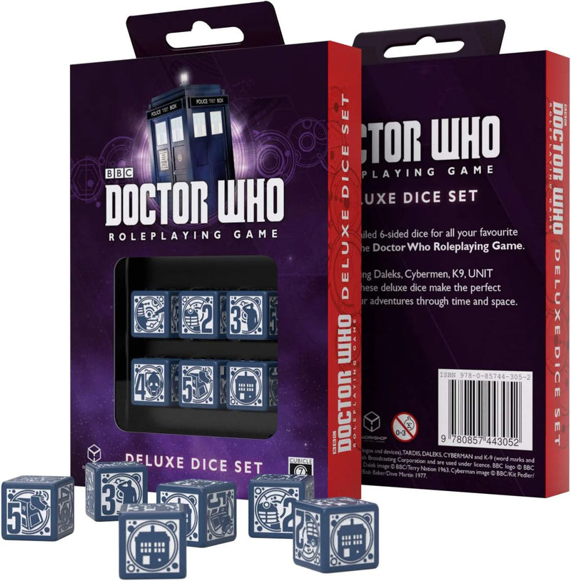 Q Workshop: Doctor Who - Deluxe Dice Set