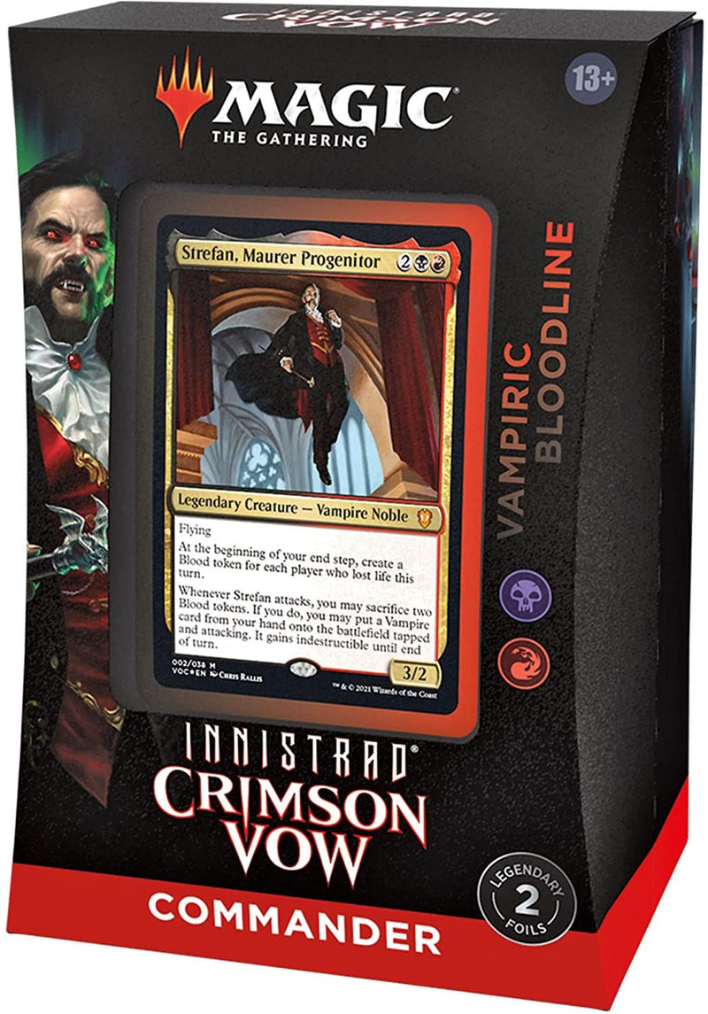 Magic the Gathering: Innistrad Crimson Vow - Vampiric Bloodline Commander Deck