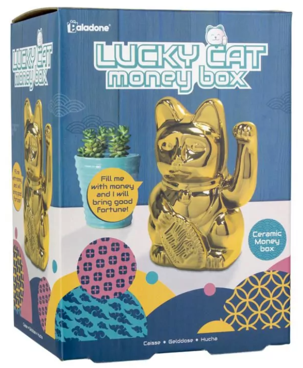 Paladone - Lucky Cat Money Box