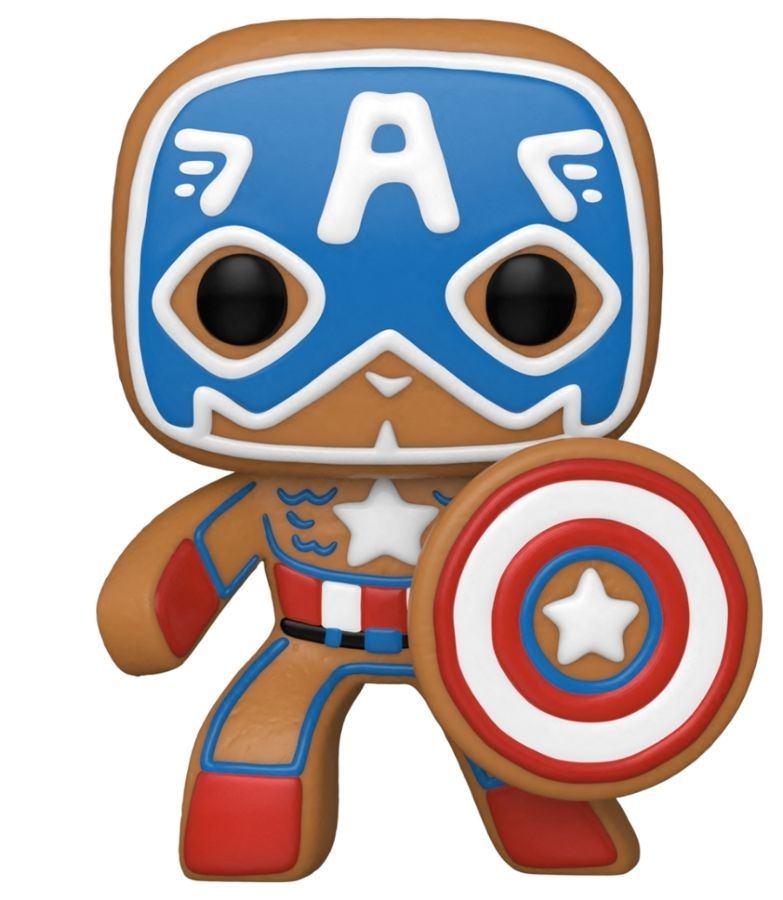Captain America - Captain America Gingerbread Pop! Vinyl Figure