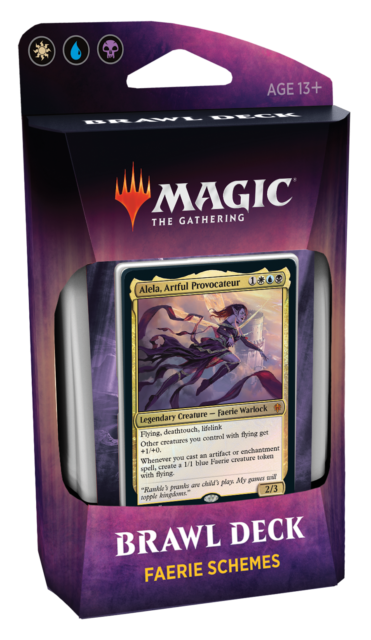 Magic the Gathering Throne of Eldraine Brawl Deck - Faerie Schemes