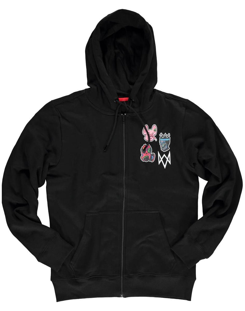 Watch Dogs: Legion - Mens Zipper Hoodie - 2XL