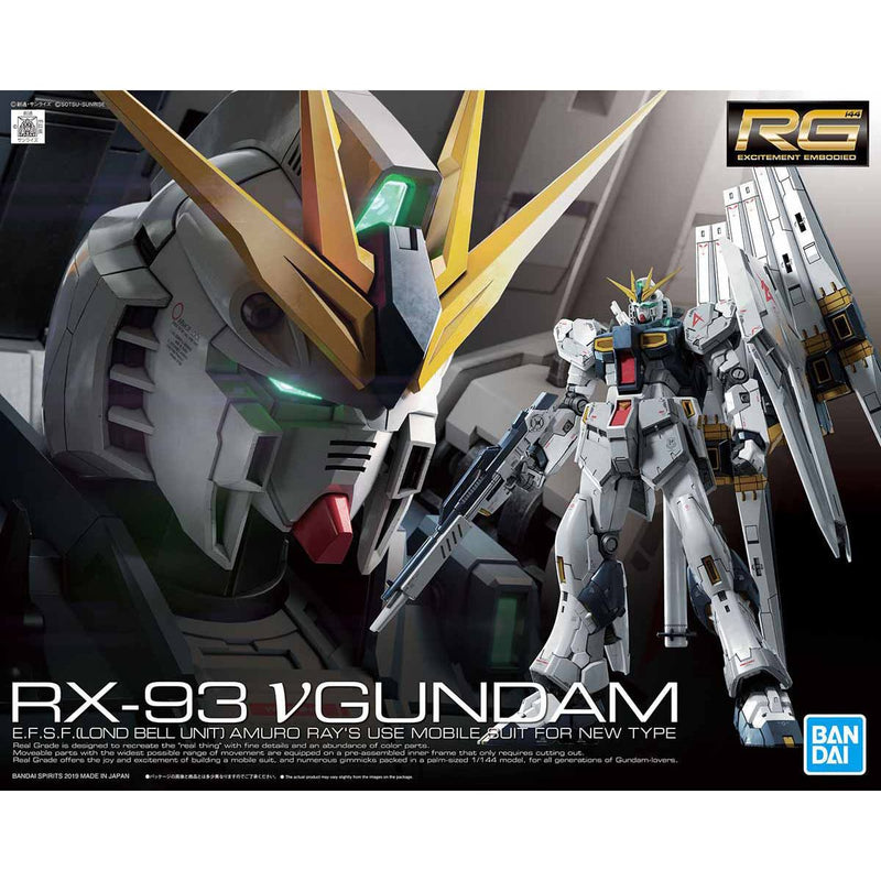 RG 1/144 Nu Gundam Model Kit