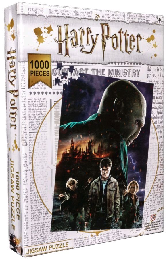 Harry Potter - Burning Hogwarts Jigsaw Puzzle