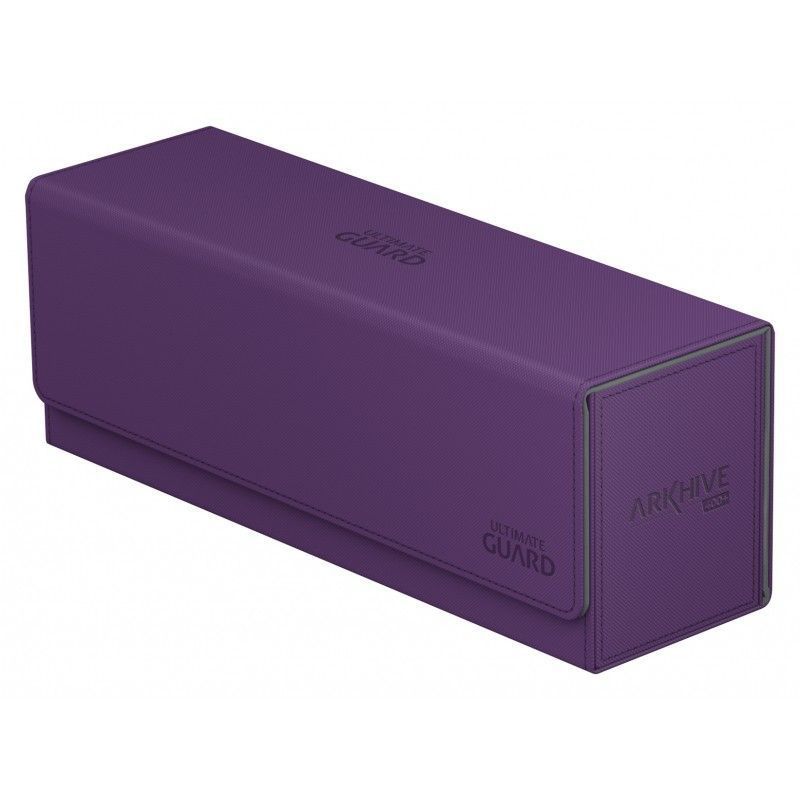 Ultimate Guard Arkhive Flip Case 400+ Standard Size XenoSkin Purple Deck Box