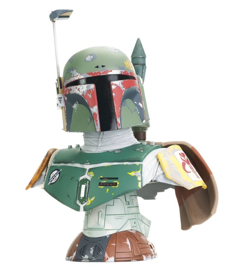 Star Wars - Boba Fett Legends in 3D 1:2 Scale Bust