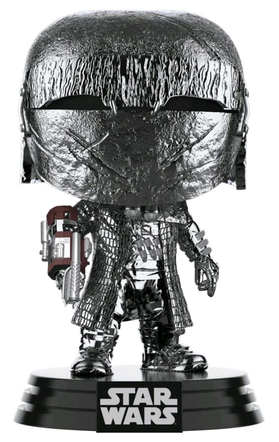 Star Wars: Rise of Skywalker - Knight of Ren Arm Cannon Hematite Chrome Pop! Vinyl Figure
