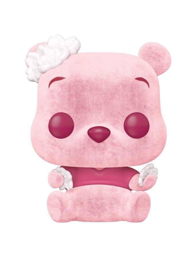 Winnie the Pooh - Cherry Blossom Winnie the Pooh Flocked (US Exclusive) Pop! Vinyl Figure