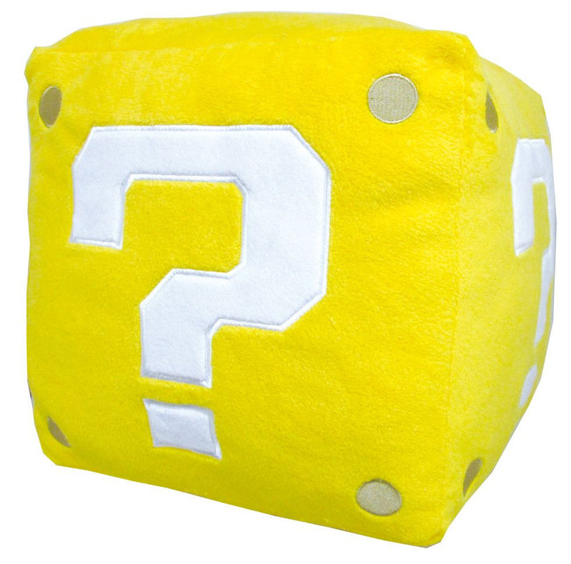 Super Mario Bros - Coin Box Pillow Plush