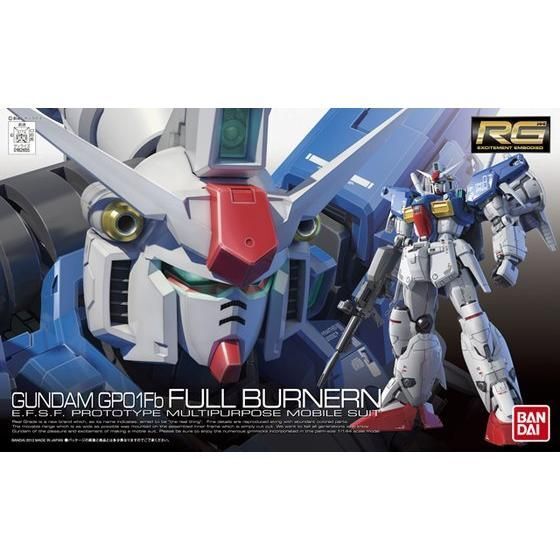 RG 1/144 Rx-78 GP01-FB Full Burnern Model Kit