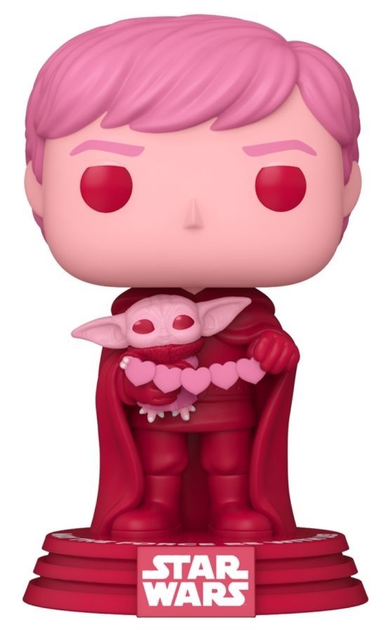 Star Wars: The Mandalorian - Luke & Grogu Valentine Pop! Vinyl Figure