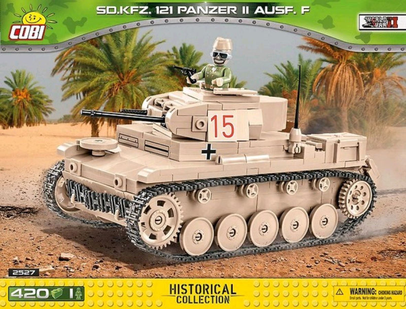 World War II - SD.KFZ.121 PZKPFW II Aus.F (420 pieces)