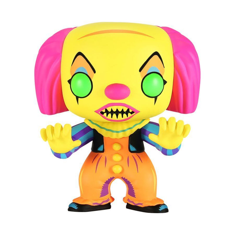 It (1990) - Pennywise Black Light (US Exclusive) Pop! Vinyl Figure