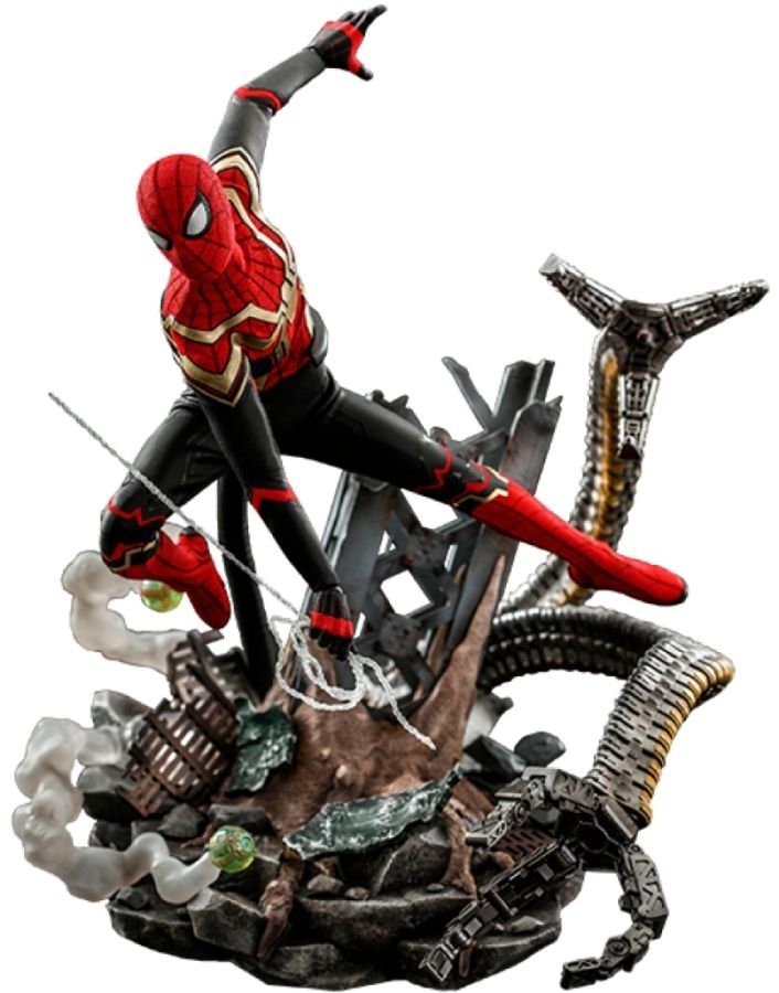 Spider-Man: No Way Home - Spider-Man Integrated Suit Deluxe 1:6 Scale 12in Action Figure