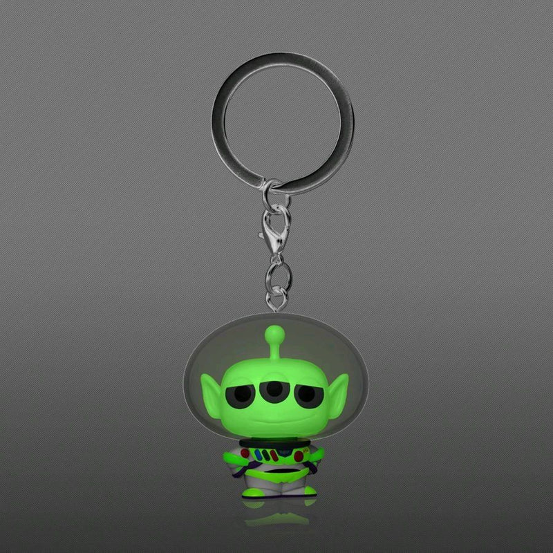 Pixar - Alien Remix Buzz Glow (US Exclusive) Pocket Pop! Keychain
