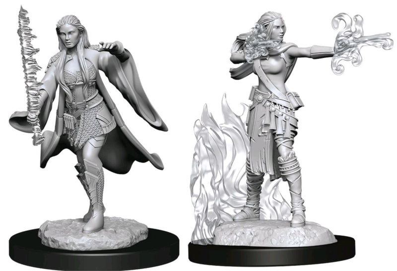 Dungeons & Dragons - Nolzur's Marvelous Unpainted Minis: Multiclass Warlock Sorcerer Female