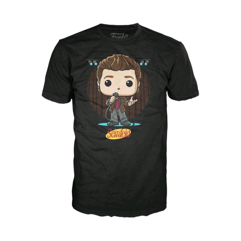 Seinfeld - Jerry Live from NY (Extra Large) Pop! Tee