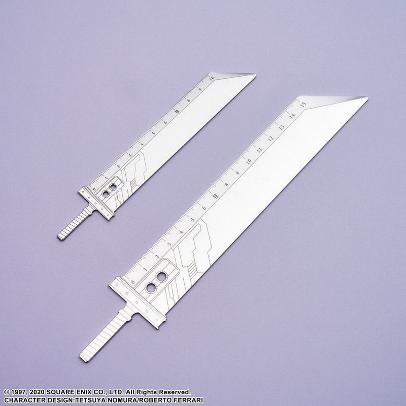 Final Fantasy VII Remake - Buster Sword Metal Ruler Set