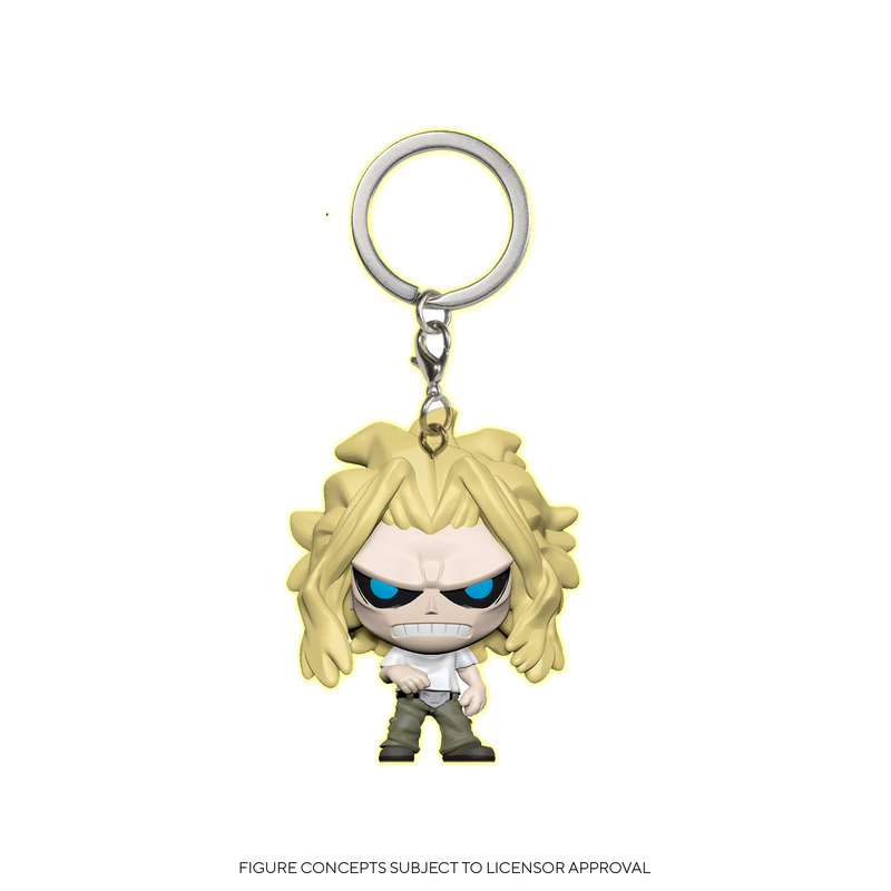My Hero Academia - All Might Weakened Glow (US Exclusive) Pop! Keychain