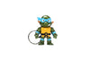 Teenage Mutant Ninja Turtles (TV 1987) - Turtles 2.5in Metal Figures Keychain 4 Pack