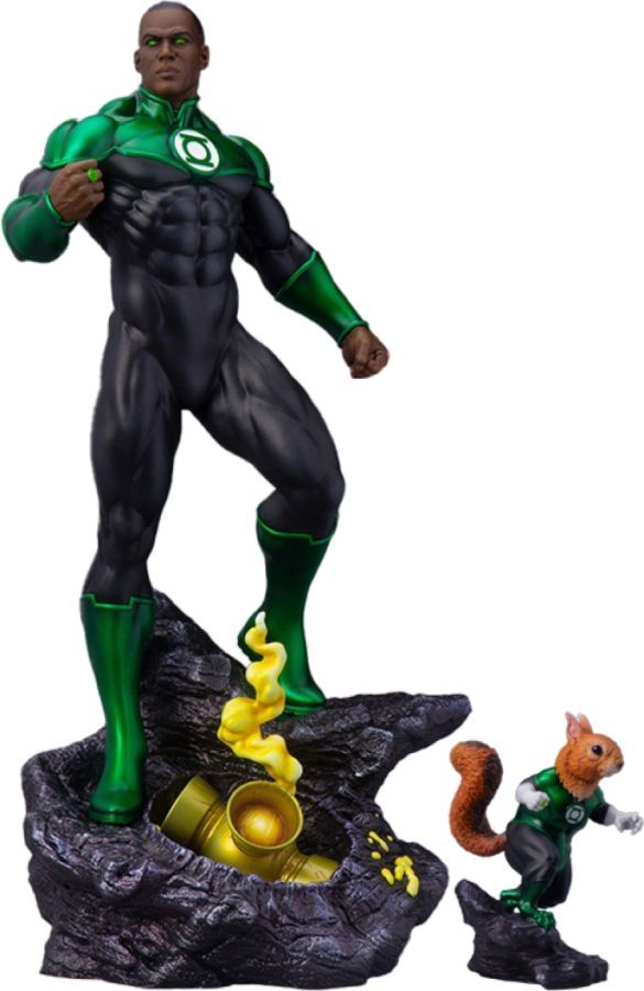 Green Lantern - John Stewart Maquette