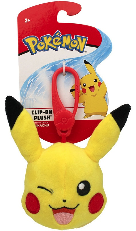 Pokemon - Pikachu Clip-On Plush