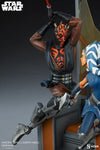 Star Wars - Ahsoka Tano vs Darth Maul Diorama