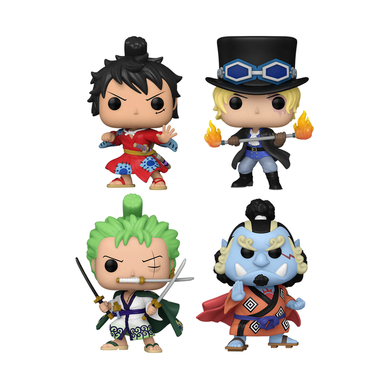 One Piece - Series 4 (US Exclusive) Pop! Vinyl Figure 4 Pack