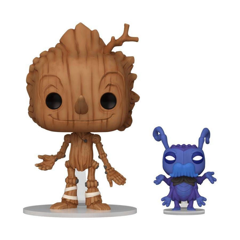 Guillermo del Toros Pinocchio (2022) - Pinocchio & Cricket Pop! Vinyl Figure