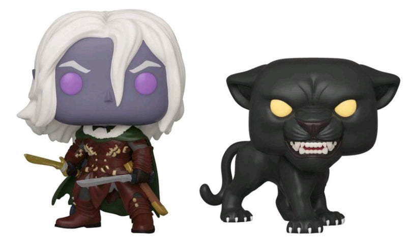 Dungeons & Dragons - Drizzt Do'Urden & Guenhwyvar (US Exclusive) Pop! Vinyl 2 Pack