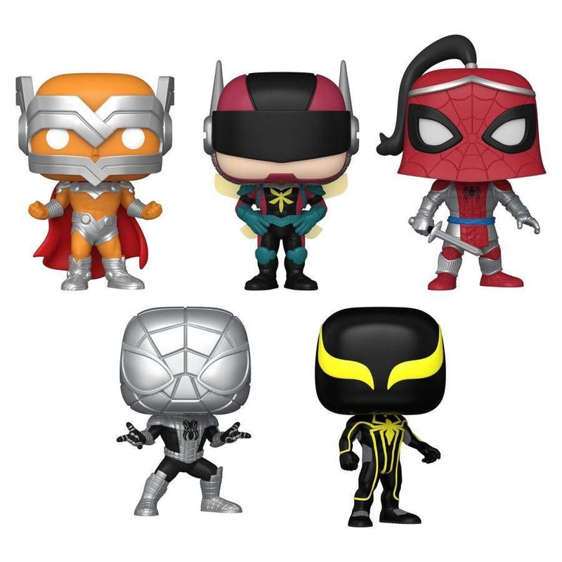 Marvel: Year of the Spider - Spider-Man (US Exclusive) Pop! 5 Pack 