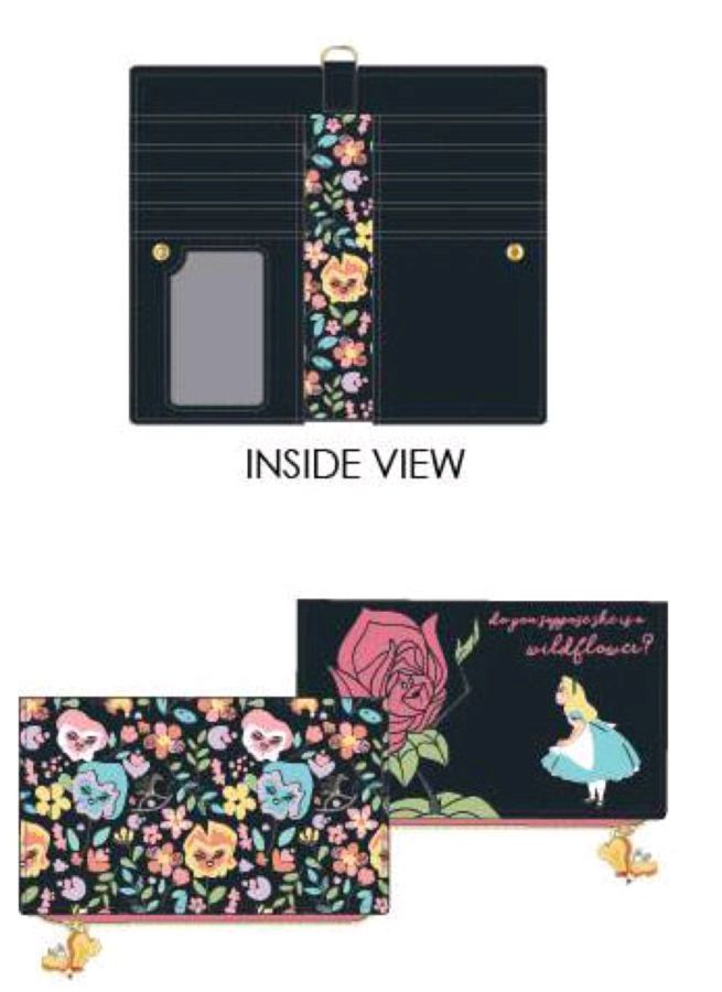 Alice in Wonderland - Flowers Purse