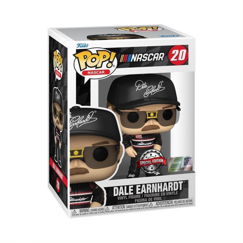 NASCAR - Dale Earnhardt Sr Black Intimidator Fire (US Exclusive) Pop! Vinyl Figure