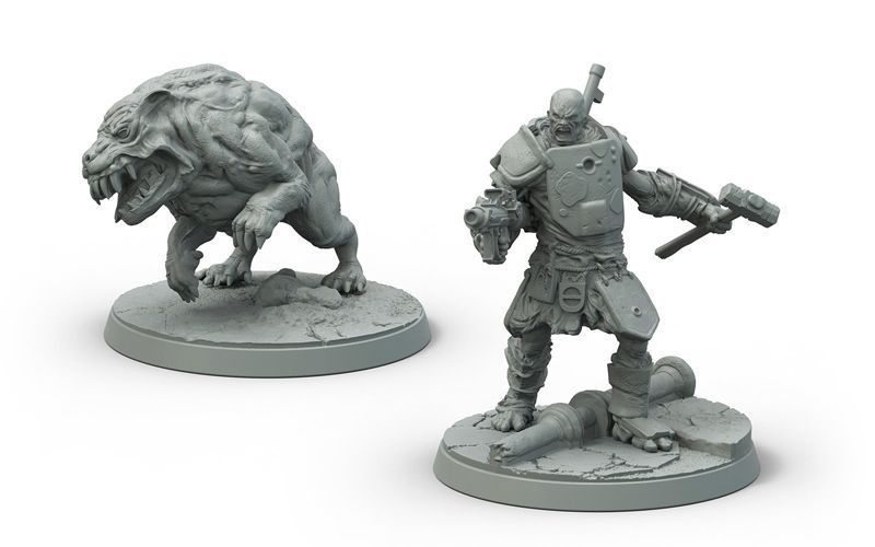Fallout Wasteland Warfare Super Mutants Hammer