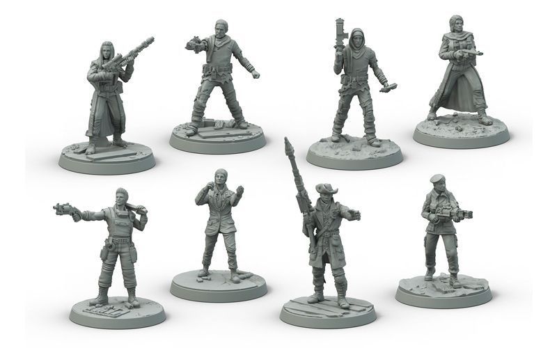 Fallout Wasteland Warfare Survivors Core Set