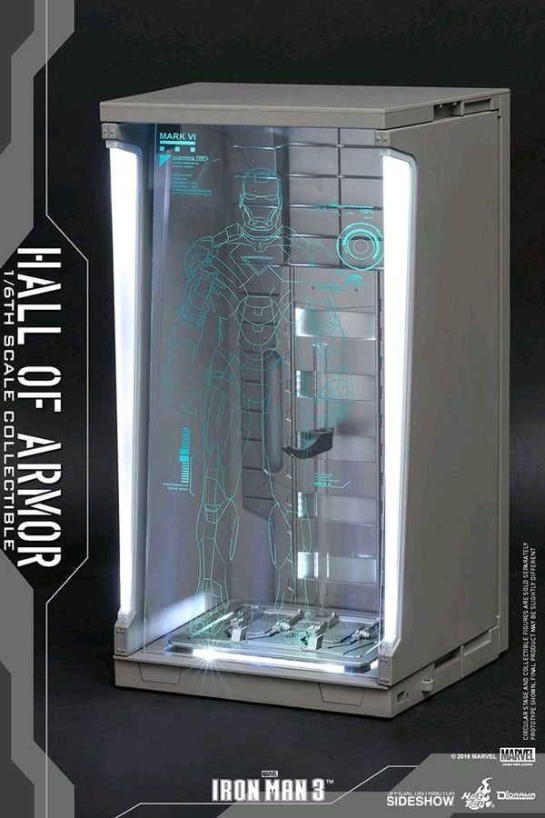 Iron Man 3 - Hall of Armour Diorama (Single) 1:6 Scale