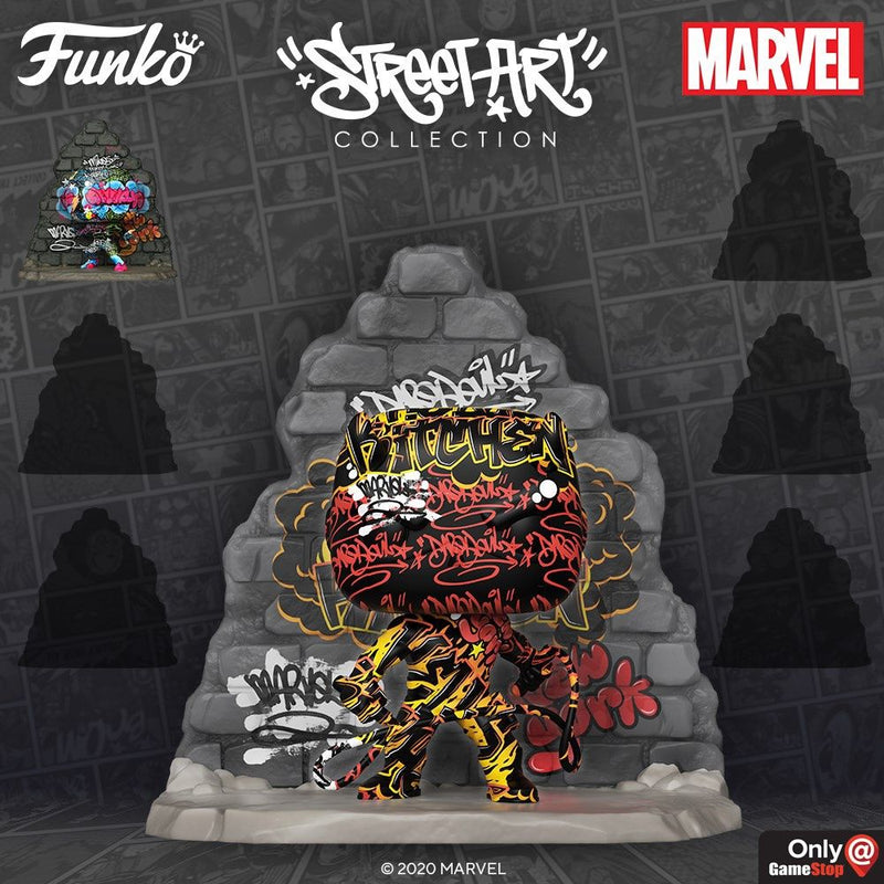 Daredevil - Graffiti Deco (US Exclusive) Pop! Deluxe Figure