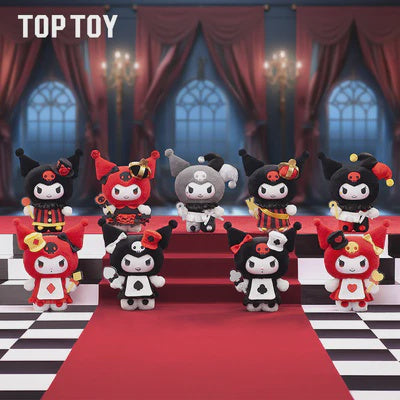 Sanrio: KUROMI Poker Kingdom Plush Pendant Series Blind Box (Single)