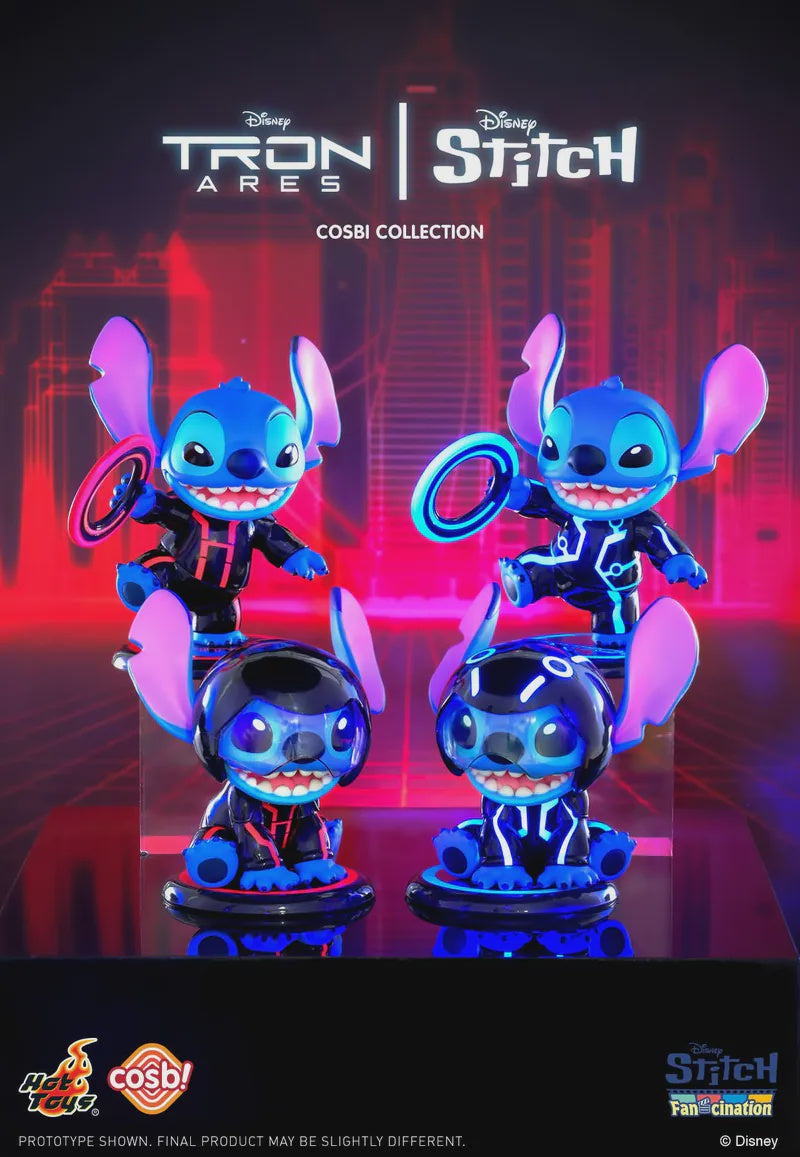 Hot Toys: Cosbi - Tron x Stitch Series Blind Box (Single)