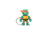 Teenage Mutant Ninja Turtles (TV 1987) - Turtles 2.5in Metal Figures Keychain 4 Pack