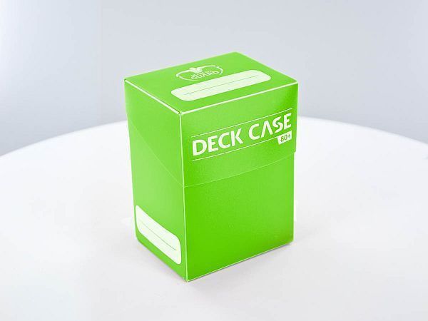 Ultimate Guard Deck Case 80+ Standard Size Light Green Deck Box