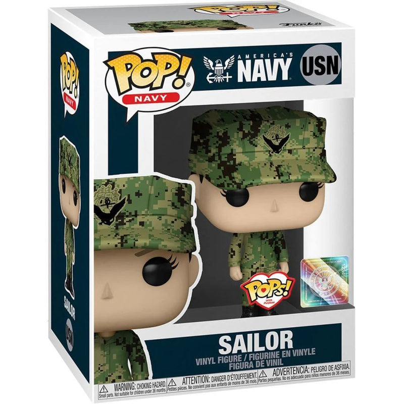 US Military: Navy - Female Caucasian Pop! Vinyl Figure