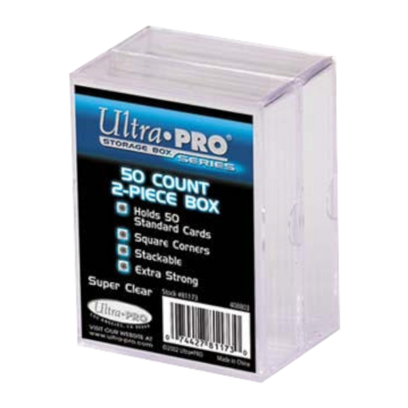Ultra Pro - 2 Piece Plastic Storage Box