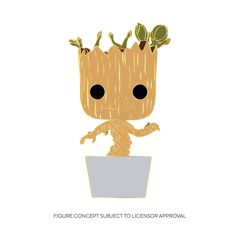 Guardians of the Galaxy: Vol. 2 - Baby Groot (Chance of Chase) 4in Pop! Enamel Pin