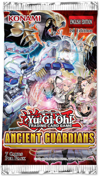 Yu-Gi-Oh! - Ancient Guardians Booster (7 Cards)