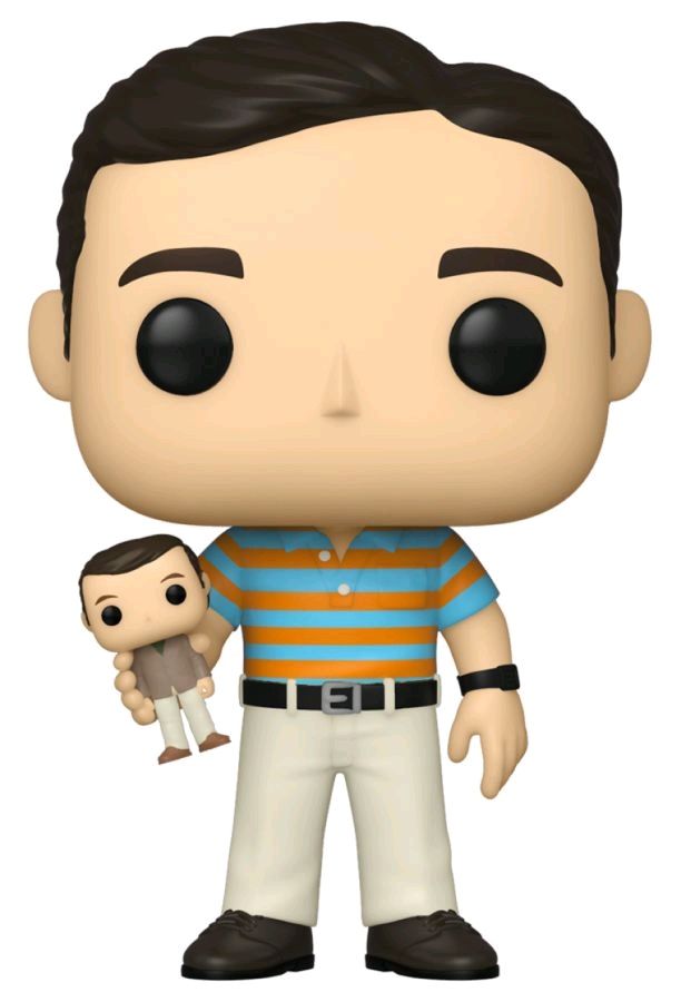 40 Year Old Virgin - Andy with Oscar Goldman Doll Pop! Vinyl Figure